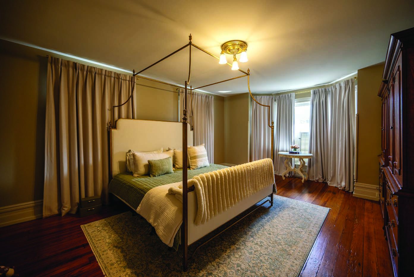 A remodeled upstairs bedroom.